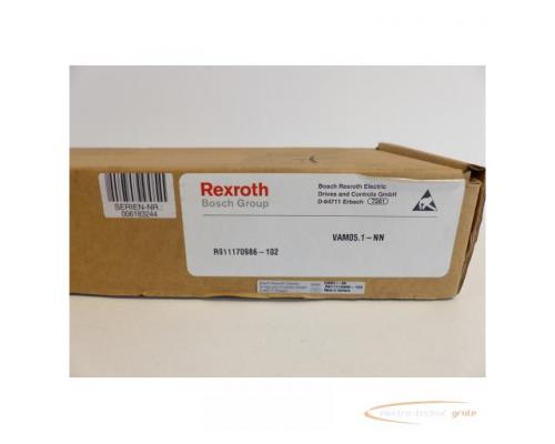 Rexroth VAM05.1-NN MNR: R911170986 - 102 SN:006183244 - ungebraucht! - - Bild 5