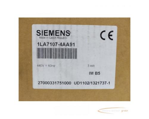 Siemens 1LA7107-4AA91 Drehstrommotor SN:DU 1102/1321737-001-2 - ungebraucht! - - Bild 5