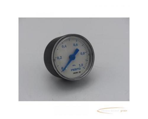 Festo MA-40-1,0-G1/4-MPA Manometer 184286 > ungebraucht! - Bild 1