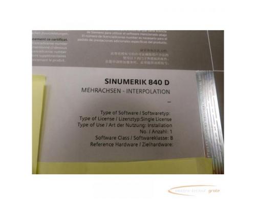 Siemens 6FC5251-0AA16-0AA0 Softwarelinenz > ungebraucht! - Bild 3