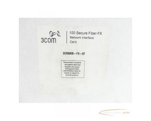 3COM 3CR990B-FX-97 100 Secure Fiber-FX SN:9WD27GH284549 - ungebraucht! - - Bild 5