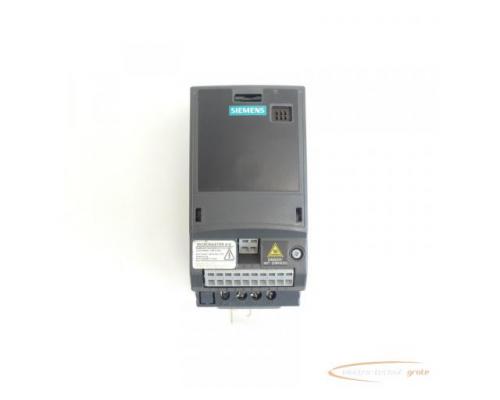 Siemens 6SE6410-2BB13-7AA0 MICROMASTER 410 SN:XAT314-001196 - Bild 3