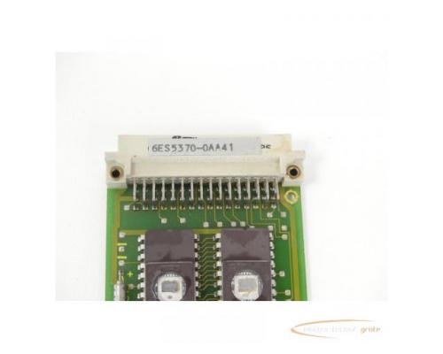 Siemens 6ES5370-0AA41 Speichermodul mit TMS Eproms Ausgabe 1 - Bild 2