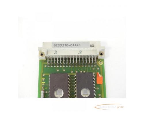 Siemens 6ES5370-0AA41 Speichermodul mit 8433YP Eproms Ausgabe 1 - Bild 2