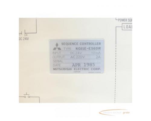 Mitsubishi Sequence Controller K0J1E-E56DR Melsec-K 24V 220V - ungebraucht!- - Bild 5