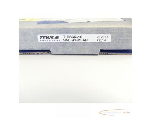 TEWS TIP865-10 Interface Karte Vers 1.0 Rev.A SN 9345044 - ungerbaucht! - - Bild 2