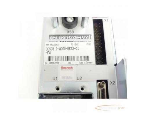 Rexroth DDS03.2-W050-BE32-01-FW MNR: R911270416 SN:268533-07709 - gen.-üb! - - Bild 5