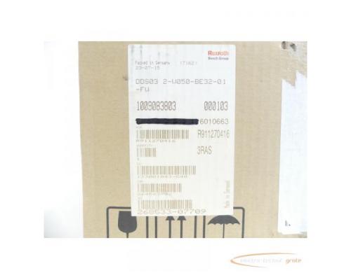 Rexroth DDS03.2-W050-BE32-01-FW MNR: R911270416 SN:268533-07709 - gen.-üb! - - Bild 6