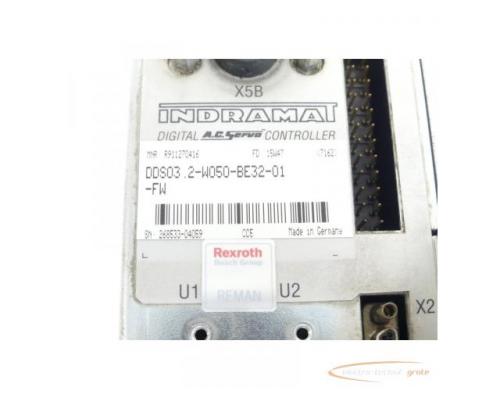 Rexroth DDS03.2-W050-BE32-01-FW / R911270416 SN:268533-04059 - gen.-üb! - - Bild 5