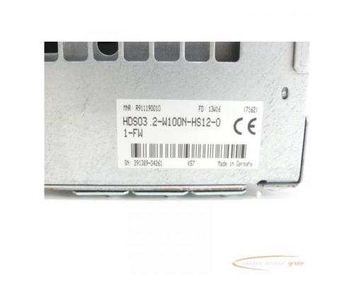 Rexroth HDS03.2-W100N - HS12-01-FW MNR: R911190010 SN:291389-04261 - gen.-üb! - - Bild 5