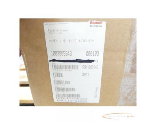 Rexroth MHD112D-027-NG0-AN MNR: R911283045 SN:MHD112-26282 - ungebr.! - - Bild 6