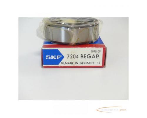 SKF Schrägkugellager 7204 BEGAP - ungeraucht! - - Bild 2