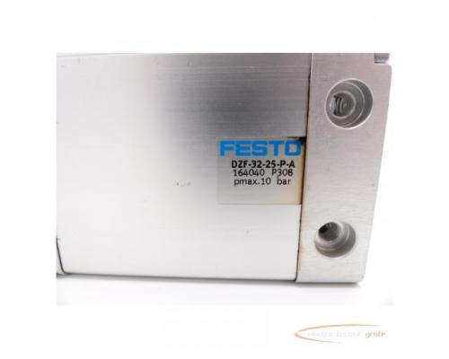 Festo DZF-32-25-P-A 164040 P308 pmax. 10 Bar Flachzylinder - Bild 5