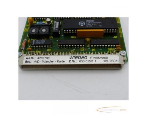 Wiedeg Elektronik 4709760 A/D-Wandler-Karte Z.Nr. 636.015/1.1 > ungebraucht! - Bild 2