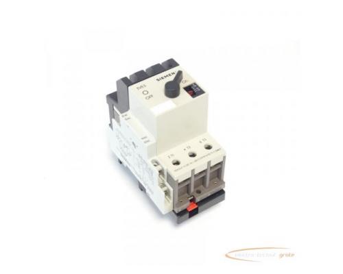 Siemens 3VE3000-2MA00 Schütz + 3VE9301-1AA0 Hilfsstromschalter + 3VE9307-5AA00 - Bild 1