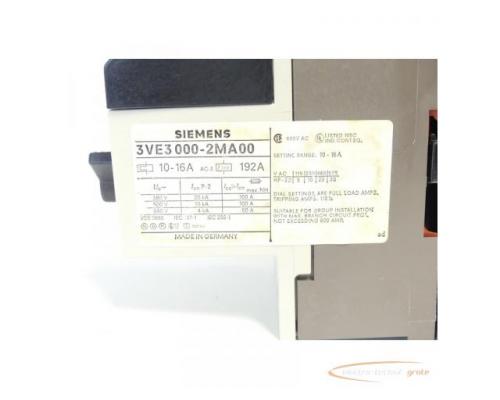 Siemens 3VE3000-2MA00 Schütz + 3VE9301-1AA0 Hilfsstromschalter + 3VE9307-5AA00 - Bild 2