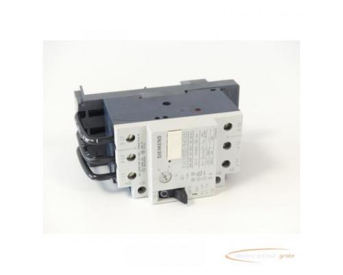 Siemens 3VU1300-1MG00 Motorschutzschalter + 3VU9135-0AA00 Sammelschienenadapter - Bild 1