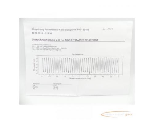 Klingelnberg Wa.Nr. 395781A / Nr. 1281 Rauheitstaster Kegelrad ungebraucht! - Bild 5