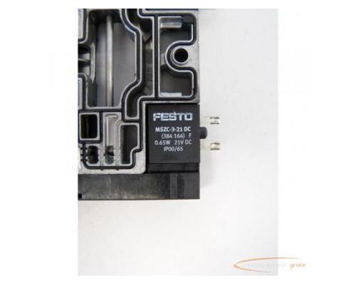 Festo CPV14-M1H-3OLS-3GLS-1/8 (176067) Magnetventil P402 + 2x MSZC-3-21DC 21VDC - Bild 2