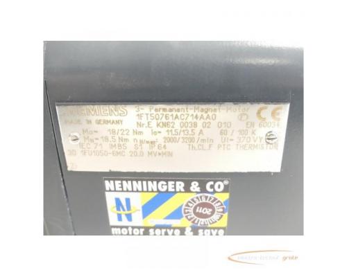 Siemens 1FT5076-1AC71-4AA0 AC-VSA-Servomotor SN:EKN62003802010 - Bild 4