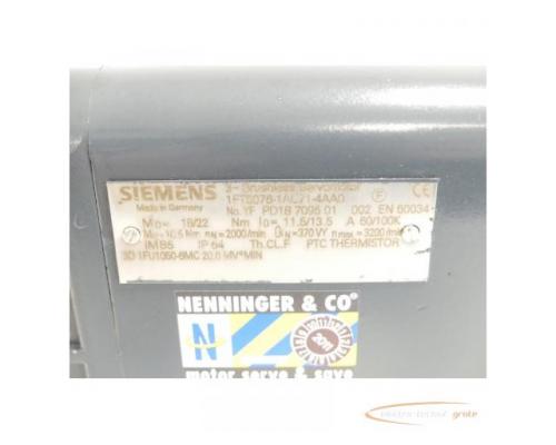 Siemens 1FT5076-1AC71-4AA0 AC-VSA-Servomotor SN:YFPD18709501 - Bild 4