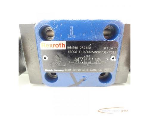 Rexroth 4 SEC 6 E10/CG24N9K73L/P012 MNR: R901257168 Wegeventil + R90120227 - Bild 3