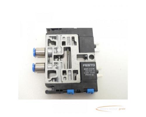 Festo 161415 Magnetventil mit 2x MSZC-3-21-DC 384163 - Bild 2