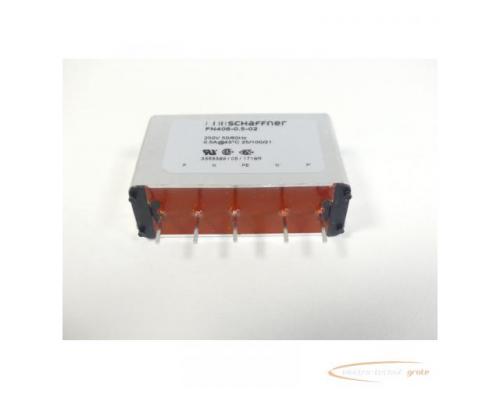 Schaffner FN406-0.5-2 Spannungsversorgungsleitungsfilter 250V - ungebraucht! - - Bild 2