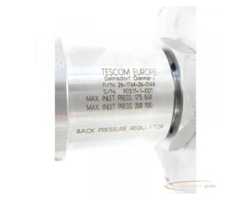 Tescom 26-1764-26-014A Back Pressure Regulator SN:90511-1-001 - Bild 3