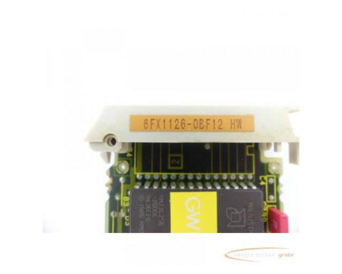 Siemens 6FX1126-0BF12 HW Eprom Modul - Bild 3