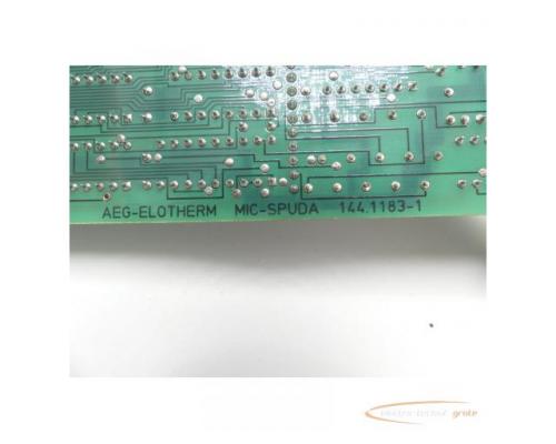 AEG - Elotherm MIC-SPUDA 144.1183 -1 / -2 Karte 1 - Bild 2