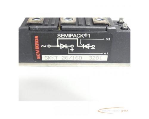 Semikron Semipack 1 SKKT 26/16D 3281 Thyristor Modul - Bild 2