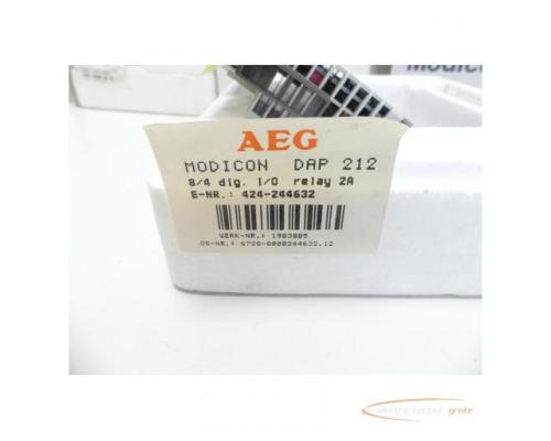 AEG Modicon DAP 212 Modicon I / O Relay 2A E-Nr. 424-244632 > ungebraucht! - Bild 5