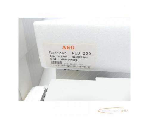 AEG Modicon ALU 200 CPU, 16 KB RAM E-Nr. 424-244690 > ungebraucht! - Bild 5