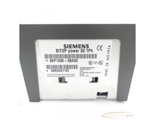 Siemens 6EP1336-2BA00 SN: Q6RD347197 - Bild 3