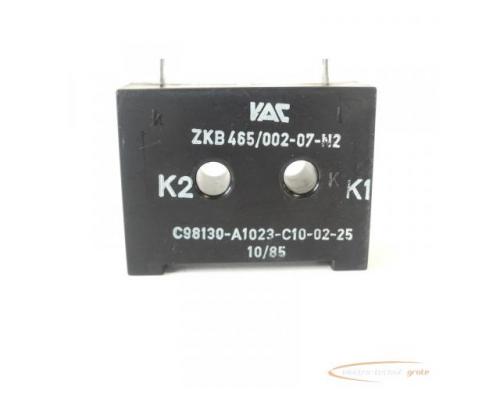 Siemenes VAC C98130-A1023-C10-02-25 Transformer ZKB 465/002-07-N2 - Bild 2