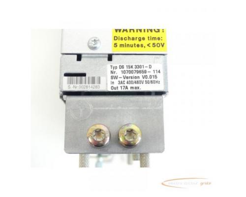 Bosch DS 15K 3301-D Servo Verstärker 1070079659 SN:002814283 - Bild 4