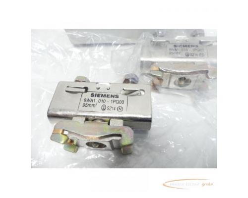 Siemens 8WA1 010-1PQ00 PE-Klemme, blank VPE= 2 Stck. > ungebraucht! - Bild 3