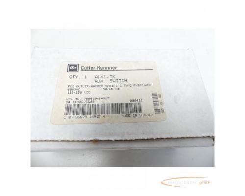 Cutler-Hammer A1X1LTK Aux.Switch F-Breaker 786679-14915 > ungebraucht! - Bild 2