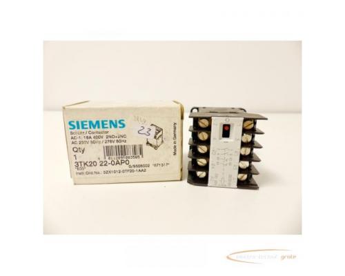 Siemens 3TK2022-0AP0 Schütz/ Contactor - ungebraucht! - - Bild 1