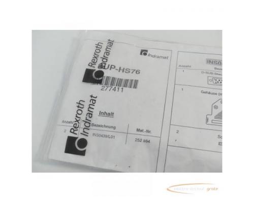 Rexroth Indramat SUP-HS76.00 Stecker BPZ 277 225 - ungebraucht! - - Bild 5