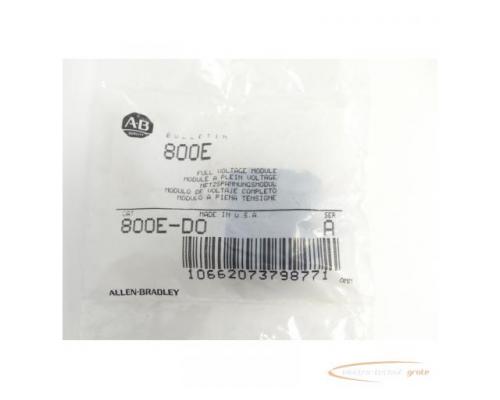 Allen Bradley 800E-D0 Netzspannungsmodul 120V Serie A VPE 5 St - ungebraucht! - - Bild 2