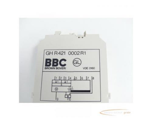 BBC GH R 421 0002 R1 Relaismodul VDE 0160 - Bild 2