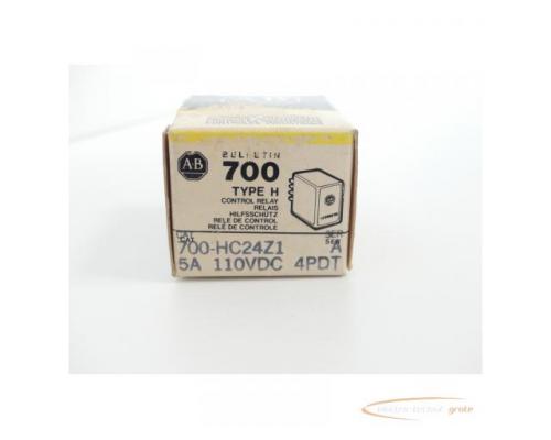 Allen Bradley 700-HC24Z1 Hilfsrelais 5A 110V DC Ser. A - ungebraucht! - - Bild 2