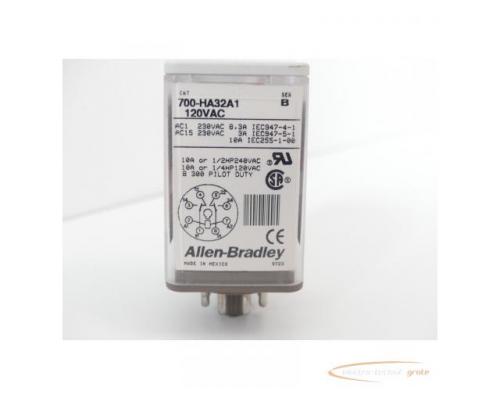 Allen Bradley 700-HA32A1 Relay 10A 120V AC Ser. B - ungebraucht! - - Bild 3