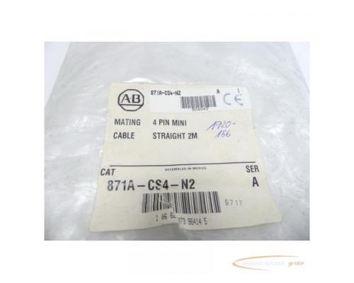 Allen Bradley CAT 871A-CS4-N2 Mating Cable 2.00m > ungebraucht! - Bild 3