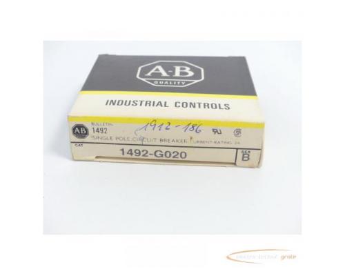 Allen Bradley 1492-G020 Leitungsschutzschalter Serie B - ungebraucht! - - Bild 2