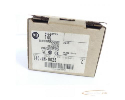 Allen Bradley 140-MN-0025 Leistungsschalter Serie C - ungebraucht! - - Bild 2