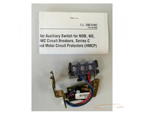 Cutler-Hammer A1X5LTK Aux. Switch for Series C Type N-Breaker - ungebraucht! - Bild 1