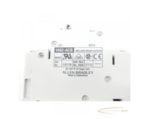 Allen Bradley 1492-ACBH2 Leistungsschutzschalter 25A Series B - ungebraucht! - - Bild 5